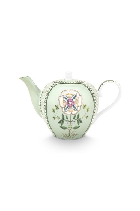 Чайник заварочный большой Lily&Lotus Tiles светло-зелеого цвета Чайник заварочный большой Lily&Lotus Tiles светло-зелеого цвета