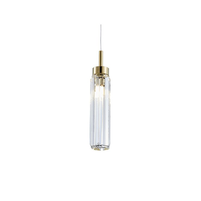 Подвесной светильник золотого цвета - купить Подвесные светильники по цене 16385.0
