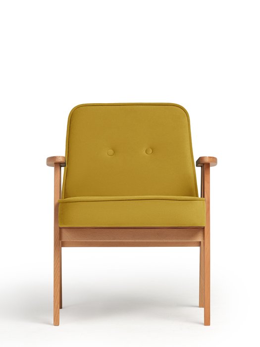 Кресло Несс желтого цвета - купить Интерьерные кресла по цене 11380.0