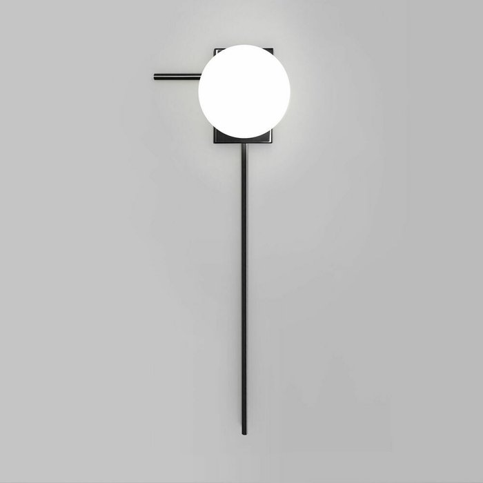 Настенный светильник Fredo 1 черного цвета - лучшие Бра и настенные светильники в INMYROOM
