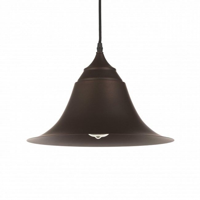 Подвесной светильник Handbell коричневого цвета