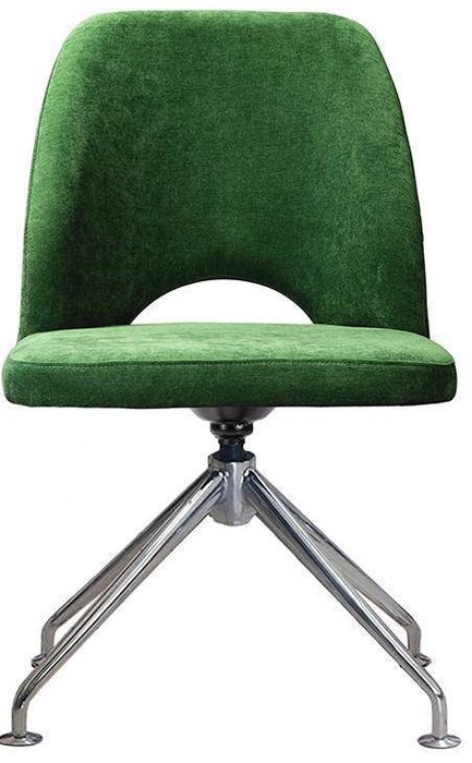 Стул Ledger Spider Сканди зеленого цвета - купить Офисные кресла по цене 18175.0