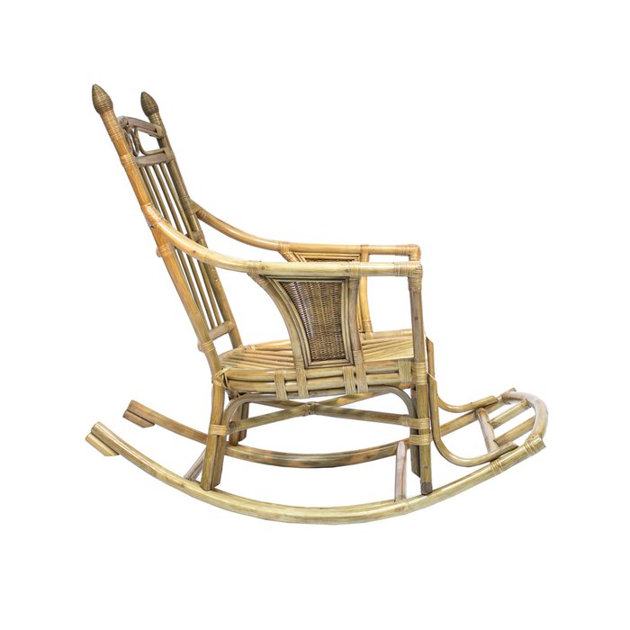 Кресло-качалка Chita с подушкой  мед - лучшие Садовые кресла в INMYROOM