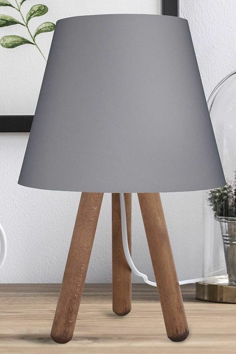 Настольная лампа Sophia TL1619T-01GR (ткань, цвет серый) - лучшие Настольные лампы в INMYROOM