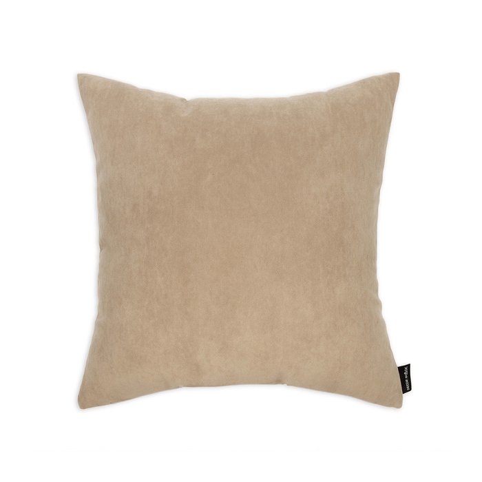 Декоративная подушка Ultra beige бежевого цвета