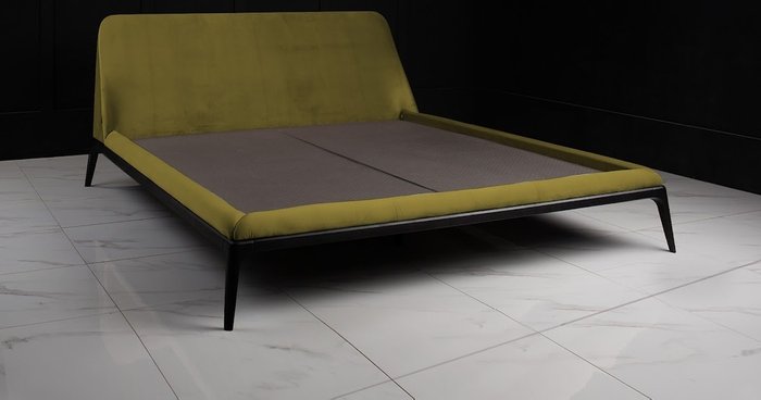Кровать Liberty 160х200 зеленого цвета - лучшие Кровати для спальни в INMYROOM