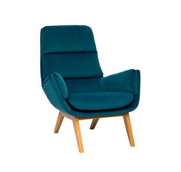 Кресло Orhus синего цвета