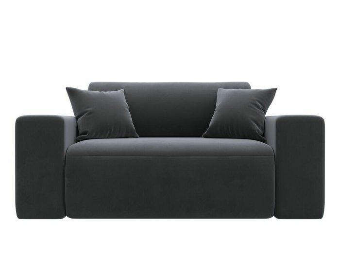 Диван Лига 036 темно-серого цвета - купить Прямые диваны по цене 44999.0