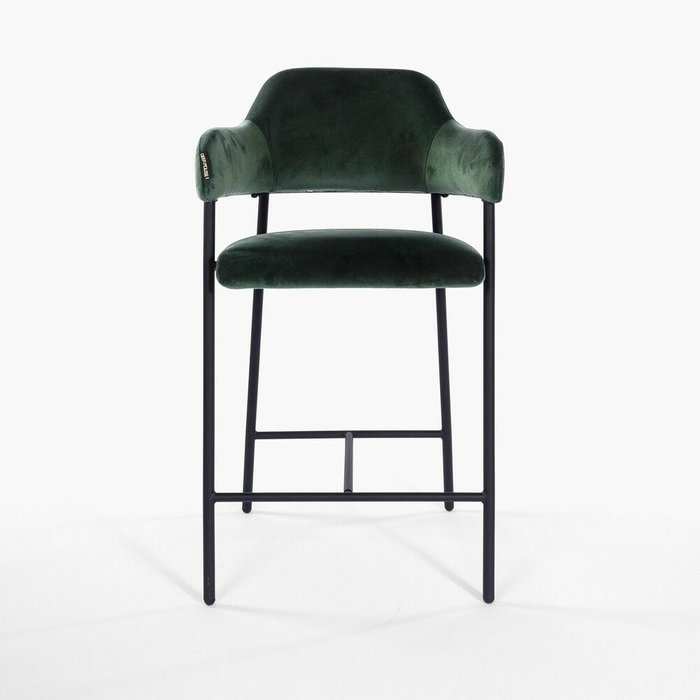 Полубарный стул Ливорно темно-зеленого цвета - купить Барные стулья по цене 15900.0