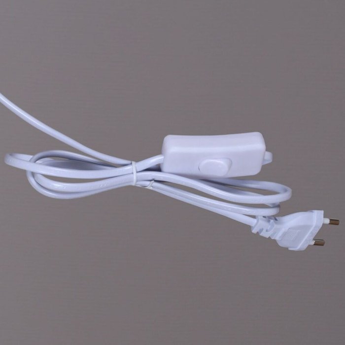 Настольная лампа 01322-0.7-01 (ткань, цвет белый) - лучшие Настольные лампы в INMYROOM