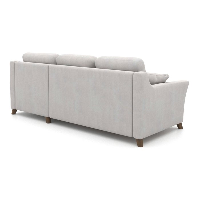 Угловой диван-кровать Raf EKL светло-серый - лучшие Угловые диваны в INMYROOM