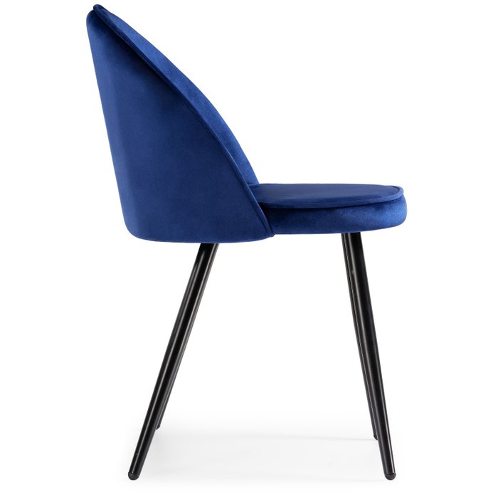 Стул Dodo темно-синего цвета - лучшие Обеденные стулья в INMYROOM