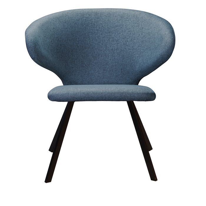 Кресло Askold Arki Сканди Блю Арт синего цвета - купить Интерьерные кресла по цене 10990.0