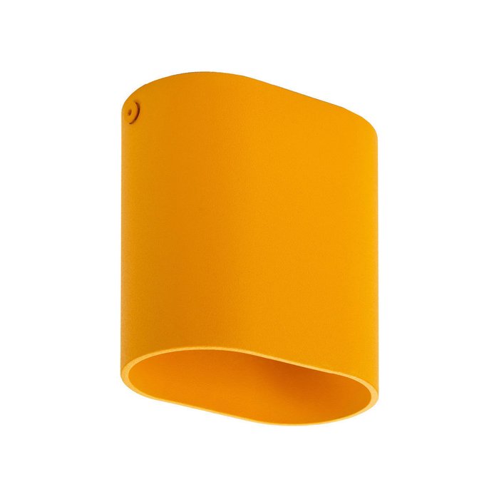 Точечный накладной светильник желтого цвета - купить Накладные споты по цене 2833.0