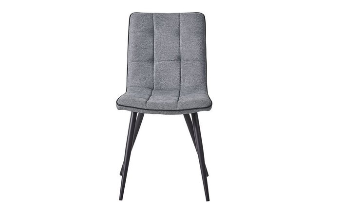 Стул Веста с обивкой серого цвета - купить Обеденные стулья по цене 8100.0