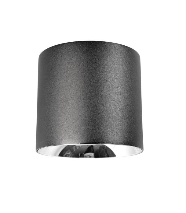 Накладной светильник Tubi черного цвета - купить Потолочные светильники по цене 2200.0