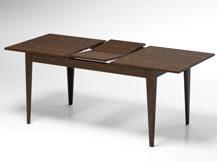 Раскладной обеденный стол Lemar темно-коричневого цвета - купить Обеденные столы по цене 76000.0