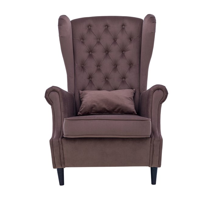 Кресло Винтаж коричневого цвета - купить Интерьерные кресла по цене 24999.0