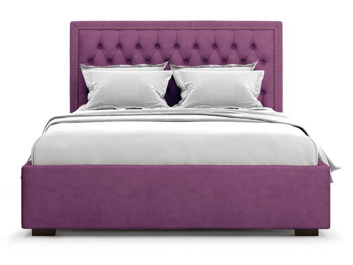 Кровать Orto без подъемного механизма 180х200 фиолетового цвета