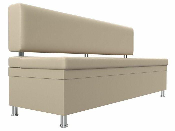 Прямой диван Стайл бежевого цвета (экокожа) - лучшие Прямые диваны в INMYROOM