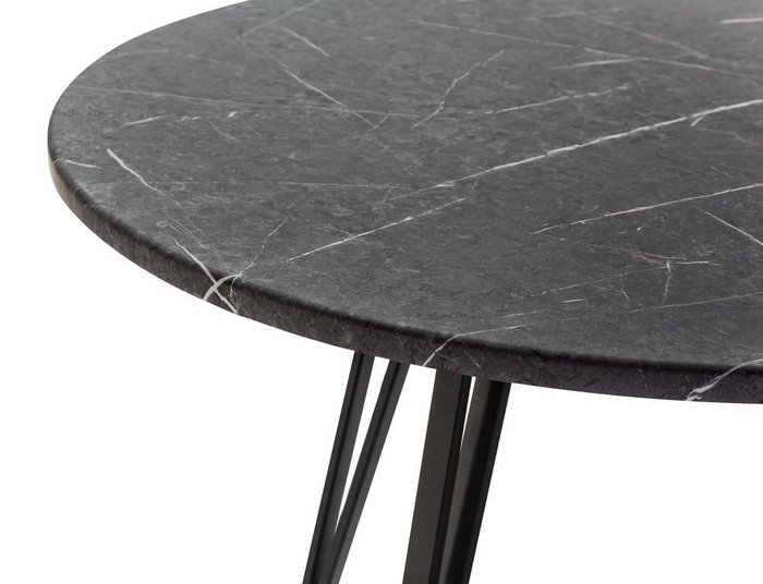 Стол обеденный Диего D110 цвета  мрамор графит - купить Обеденные столы по цене 17490.0