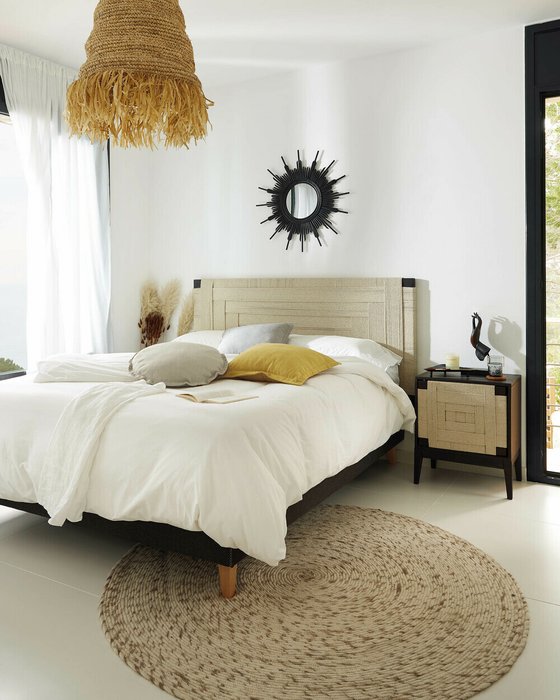 Основание кровати Nikos 180x200 цвета графит - купить Основания кроватей по цене 118990.0