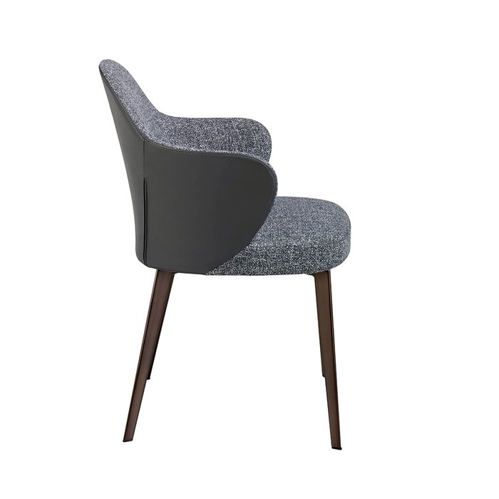 Обеденный стул бежево-серого цвета - купить Обеденные стулья по цене 62990.0