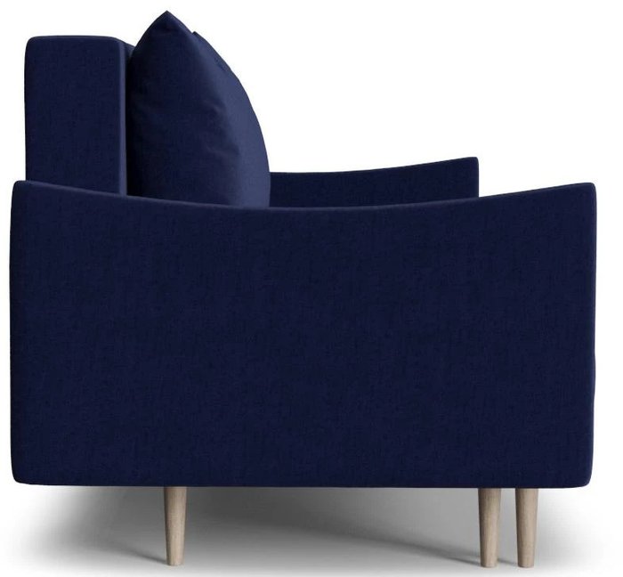 Диван-кровать Mille Smail синего цвета - лучшие Прямые диваны в INMYROOM