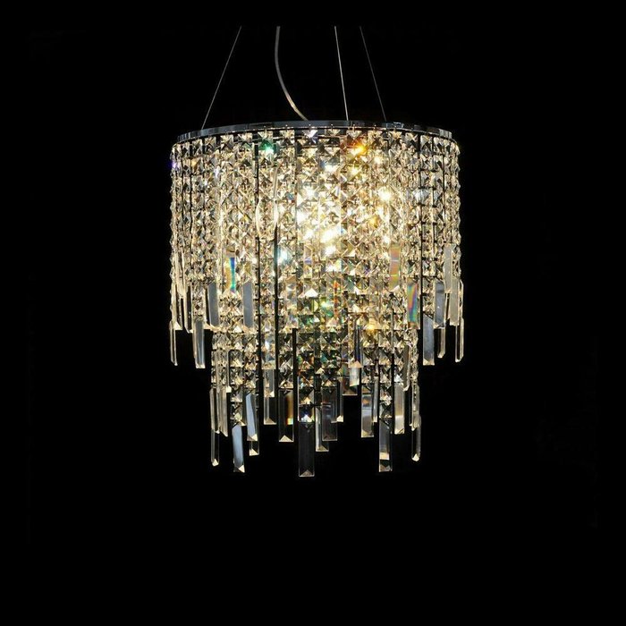 Хрустальная люстра Zucchero LDP 2159-350 CHR (хрусталь, цвет прозрачный) - лучшие Потолочные люстры в INMYROOM Хрустальная люстра Zucchero LDP 2159-350 CHR (хрусталь, цвет прозрачный) - лучшие Потолочные люстры в INMYROOM