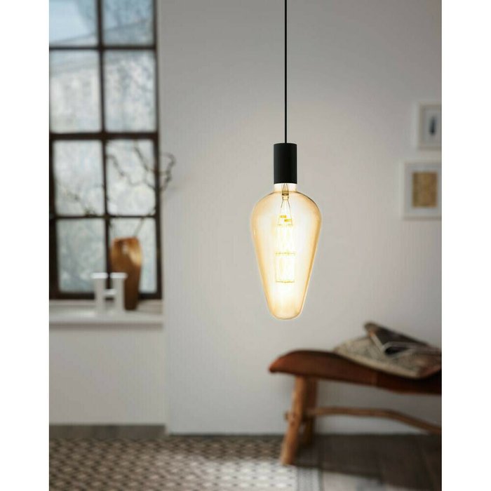 Светодиодная лампа филаментная D165 E27 8W 600Lm 2100К конусной формы - купить Лампочки по цене 1490.0