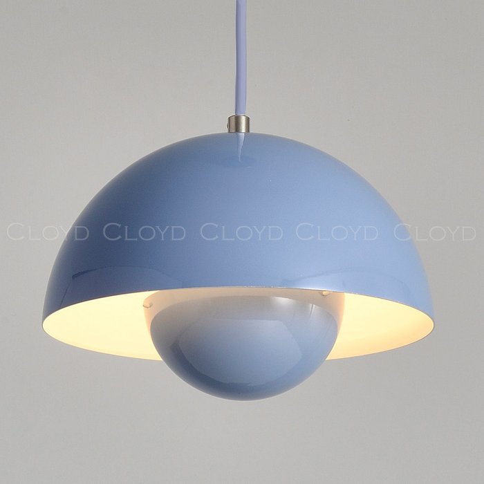 Подвесной светильник Cloyd ERMA-B P1 / ?23 см - голубой - купить Подвесные светильники по цене 7560 Подвесной светильник Cloyd ERMA-B P1 / ?23 см - голубой - купить Подвесные светильники по цене 7560