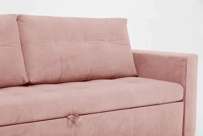 Диван-кровать Boston розового цвета - лучшие Прямые диваны в INMYROOM