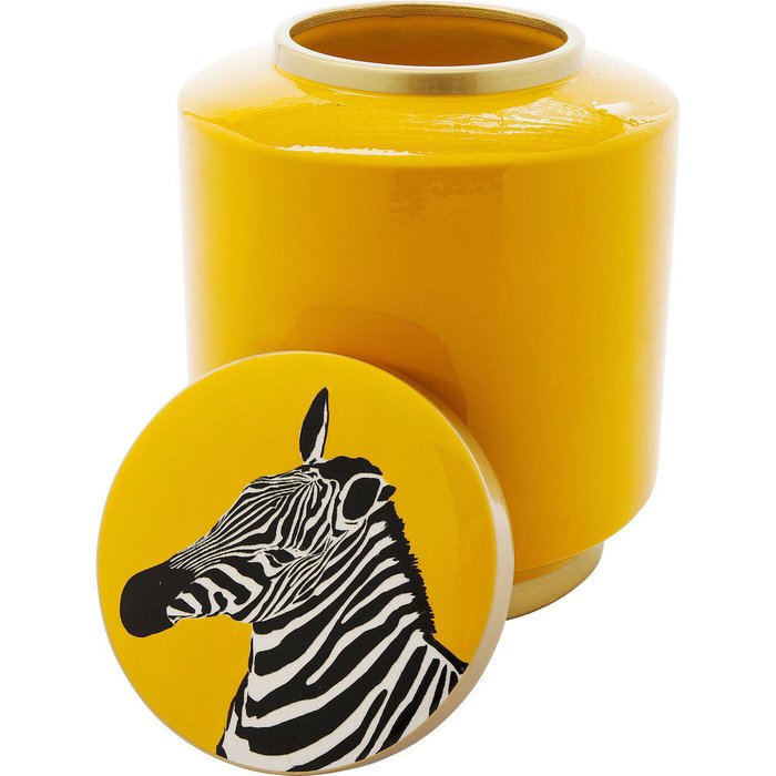 Емкость Zebra желтого цвета