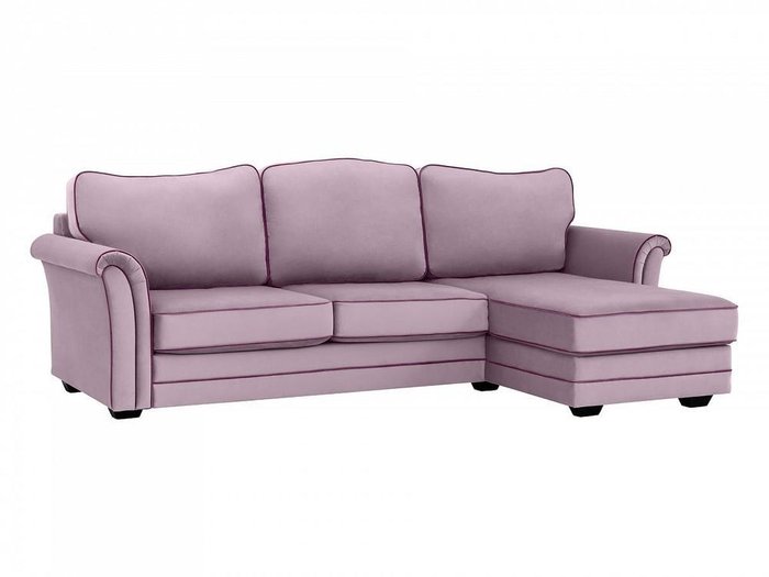Угловой диван-кровать Sydney лилового цвета - купить Угловые диваны по цене 173880.0