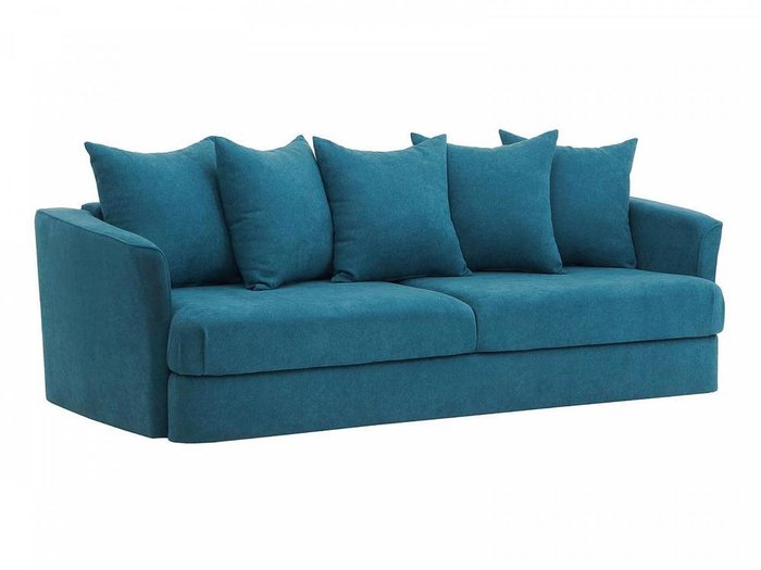 Диван-кровать California синего цвета - купить Прямые диваны по цене 49900.0