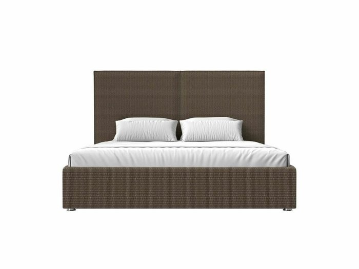 Кровать Аура 180х200 бежево-коричневого цвета с подъемным механизмом - купить Кровати для спальни по цене 88999.0