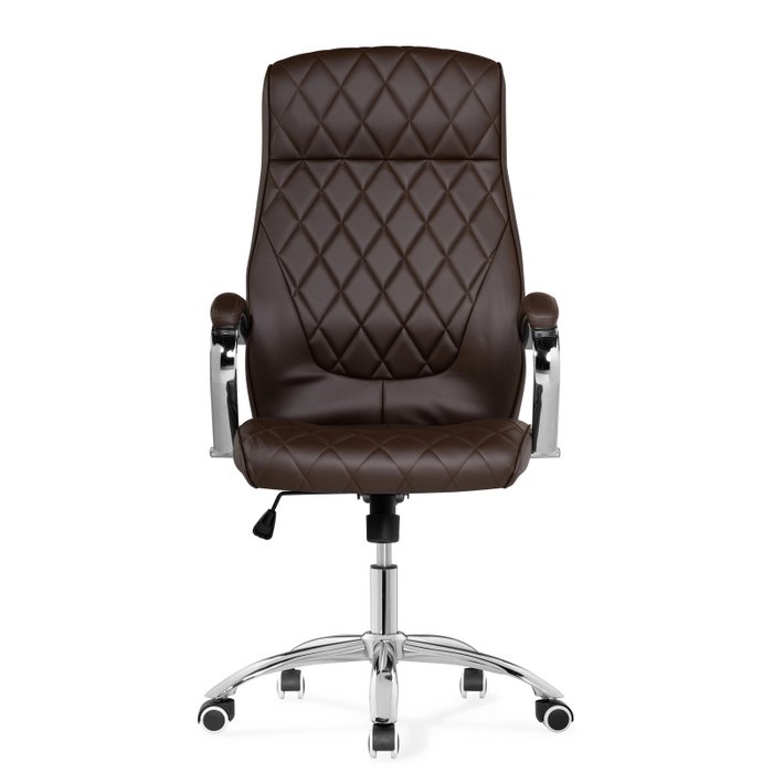Компьютерное кресло Monte темно-коричневого цвета - лучшие Офисные кресла в INMYROOM