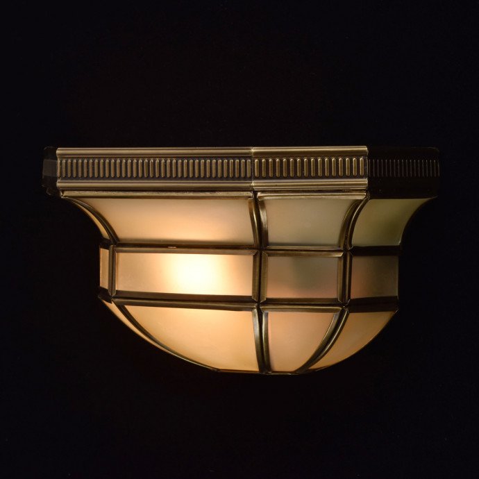 Потолочный светильник Маркиз бело-бронзового цвета - лучшие Потолочные светильники в INMYROOM