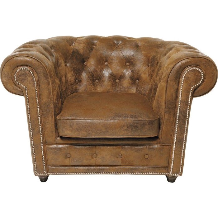 Кресло Oxford коричневого цвета