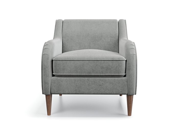 Кресло Вектор серого цвета - купить Интерьерные кресла по цене 25990.0