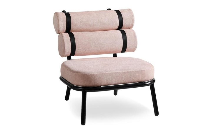 Кресло Erica розового цвета