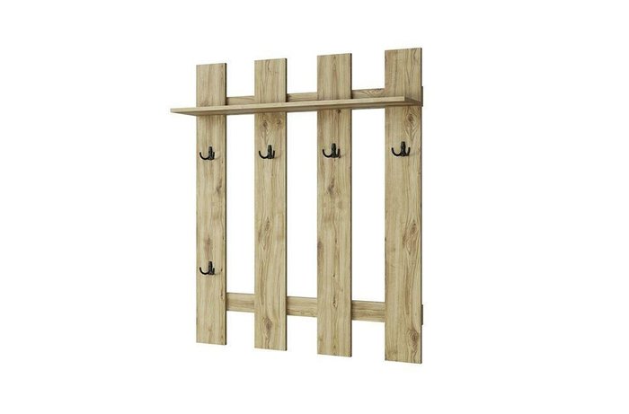 Настенная вешалка Doorset бежевого цвета Настенная вешалка Doorset бежевого цвета