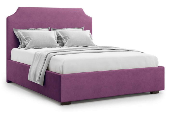 Кровать Izeo без подъемного механизма 140х200 фиолетового цвета - купить Кровати для спальни по цене 34000.0