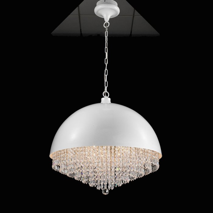 Подвесной светильник DeLight Collection Crystal Light white   - купить Подвесные люстры по цене 49730.0