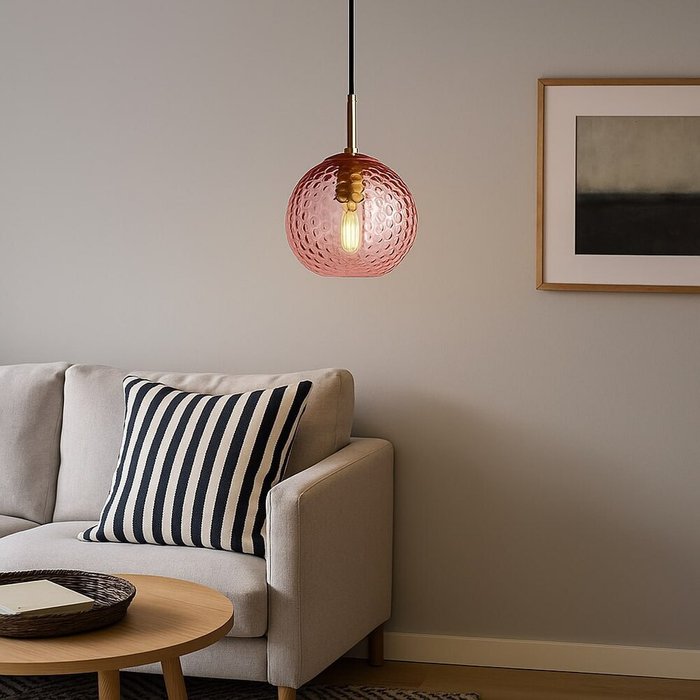 Подвесной светильник FINNAR Pink - купить Подвесные светильники по цене 13700 Подвесной светильник FINNAR Pink - купить Подвесные светильники по цене 13700