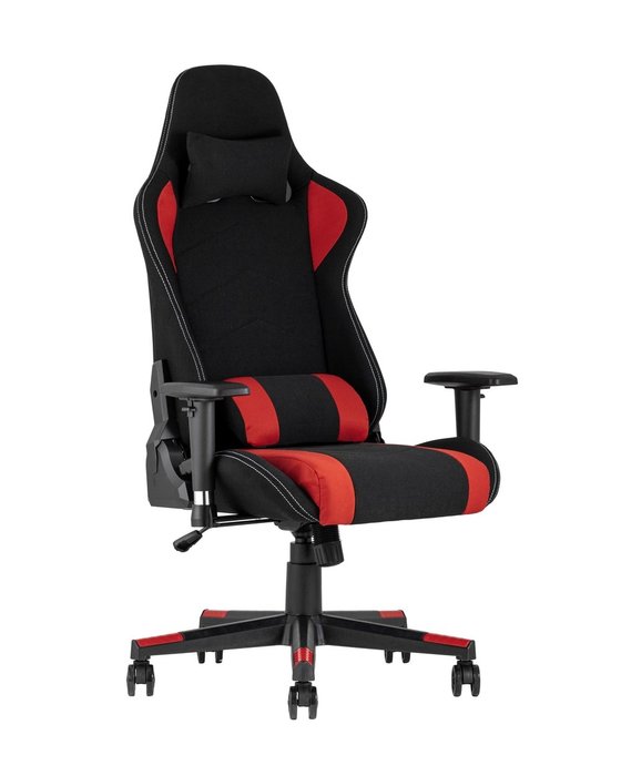 Кресло игровое Maybach черно-красного цвета