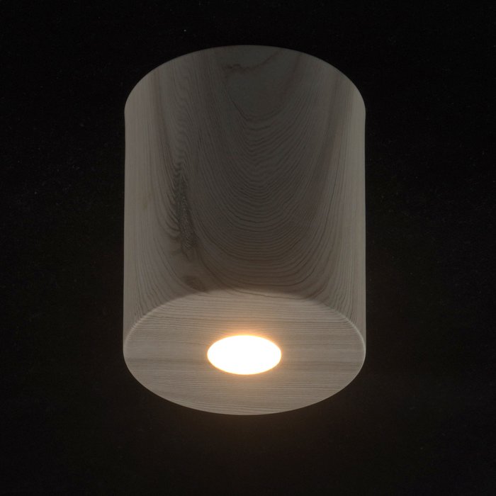 Потолочный светодиодный светильник  Иланг цвета светлого дерева - купить Потолочные светильники по цене 600.0