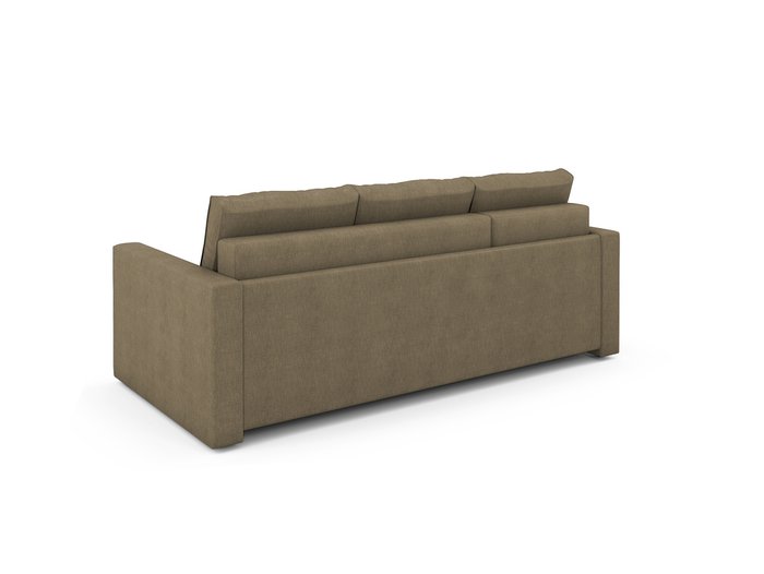 Угловой раскладной диван Macao левый светло-коричневого цвета - лучшие Угловые диваны в INMYROOM