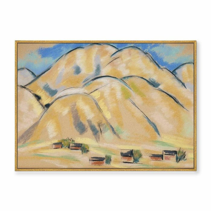 Репродукция картины на холсте New Mexico Hills, 1934г. - купить Картины по цене 21999.0