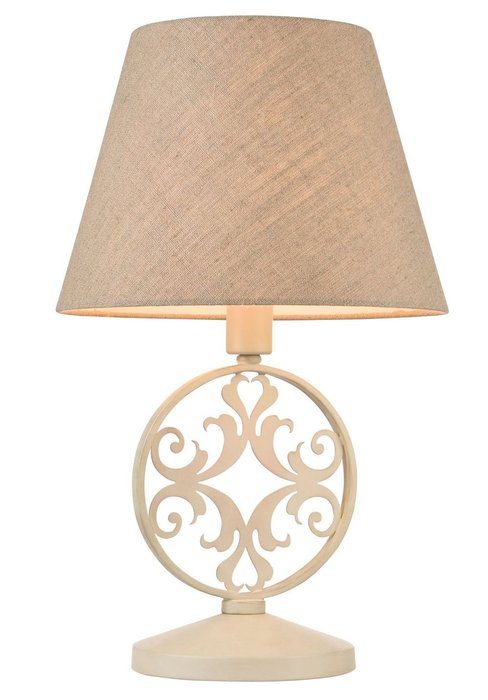 Настольная лампа Rustika бежевого цвета - купить Рабочие лампы по цене 7600.0